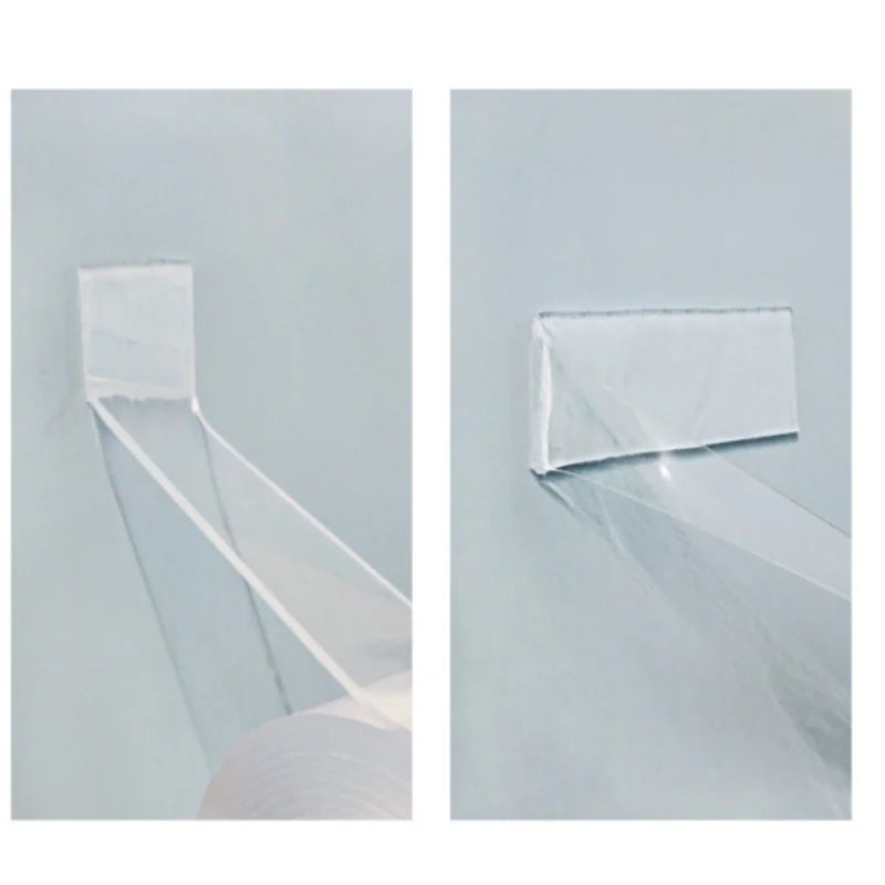 1m 2m 3m 5m Nano Tape Double Sided Tape Transparent Reusable Waterproof Adhesive Strong Tapes Cleanable Kitchen Bathroom Supplie Vue