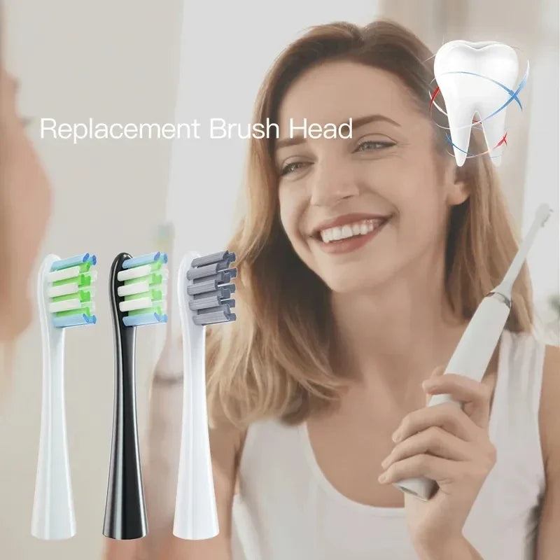 Brush Heads For Oclean Flow/X/ X PRO/ Z1/ F1/ One/ Air 2 /SE Soft Sonic Toothbrush Vacuum DuPont Bristle 7pcs Replacement Heads Vue