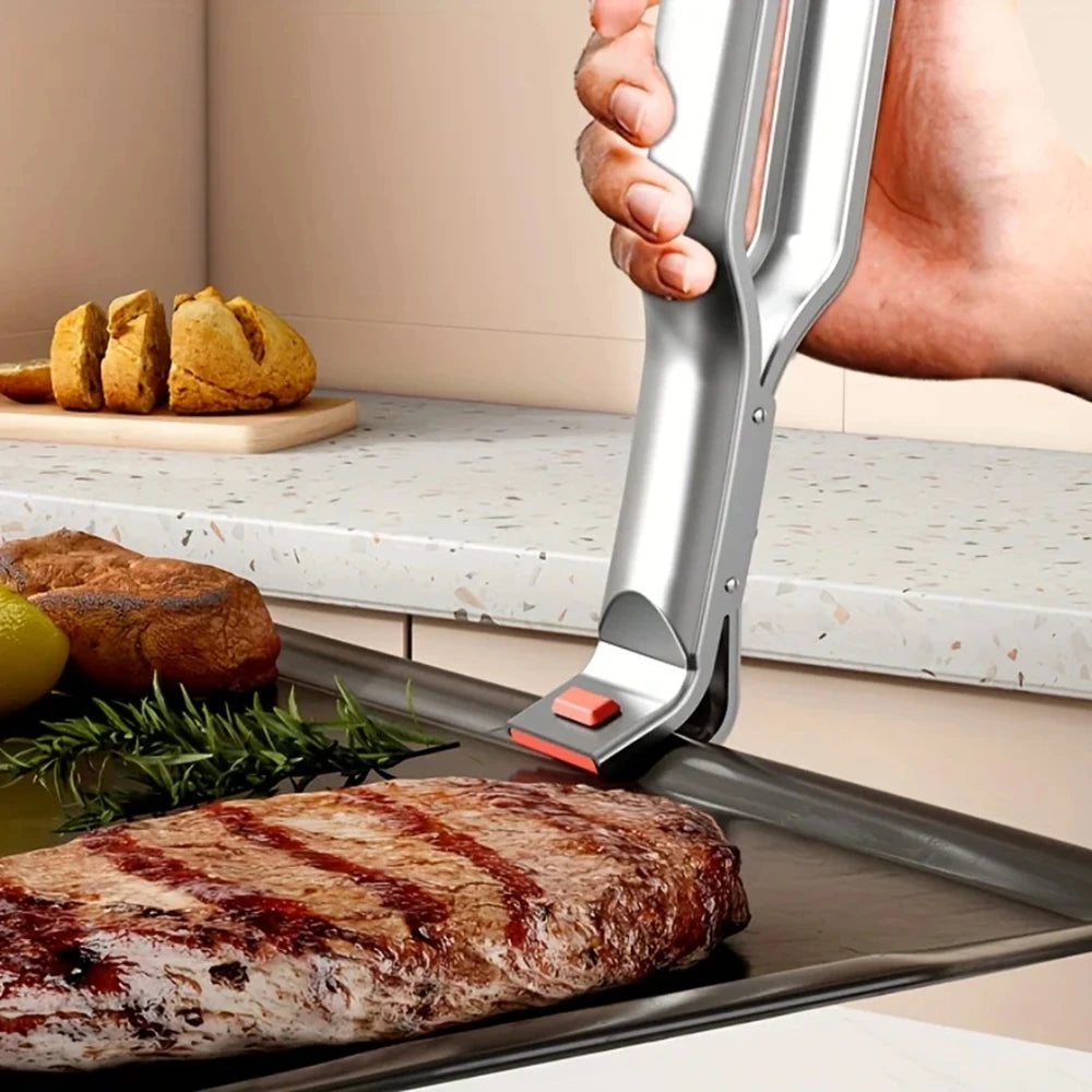 Heat-Resistant Pot Gripper Clip & Air Fryer Plate Tongs Kitchen Gripper Tongs Vue