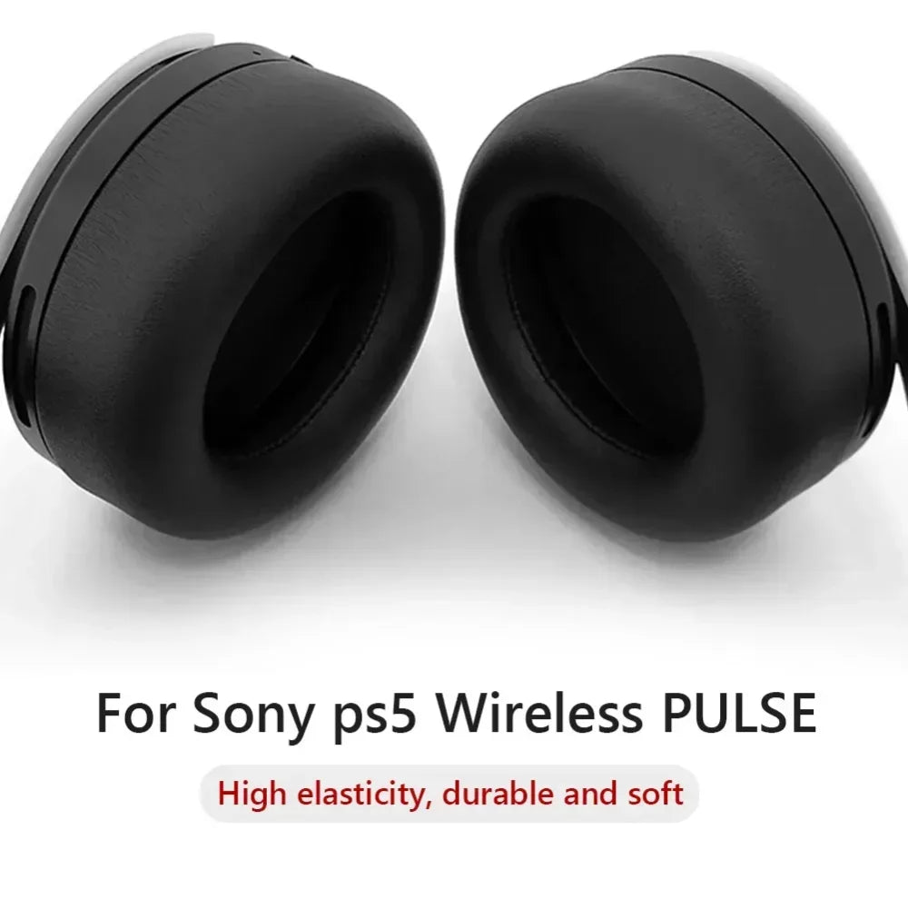 2pcs Replacement Ear Pads Headphone Earpads for Sony/PS5/PULSE 3D Headphone Earpad Replacement Cushions Cover Earmuff Vue
