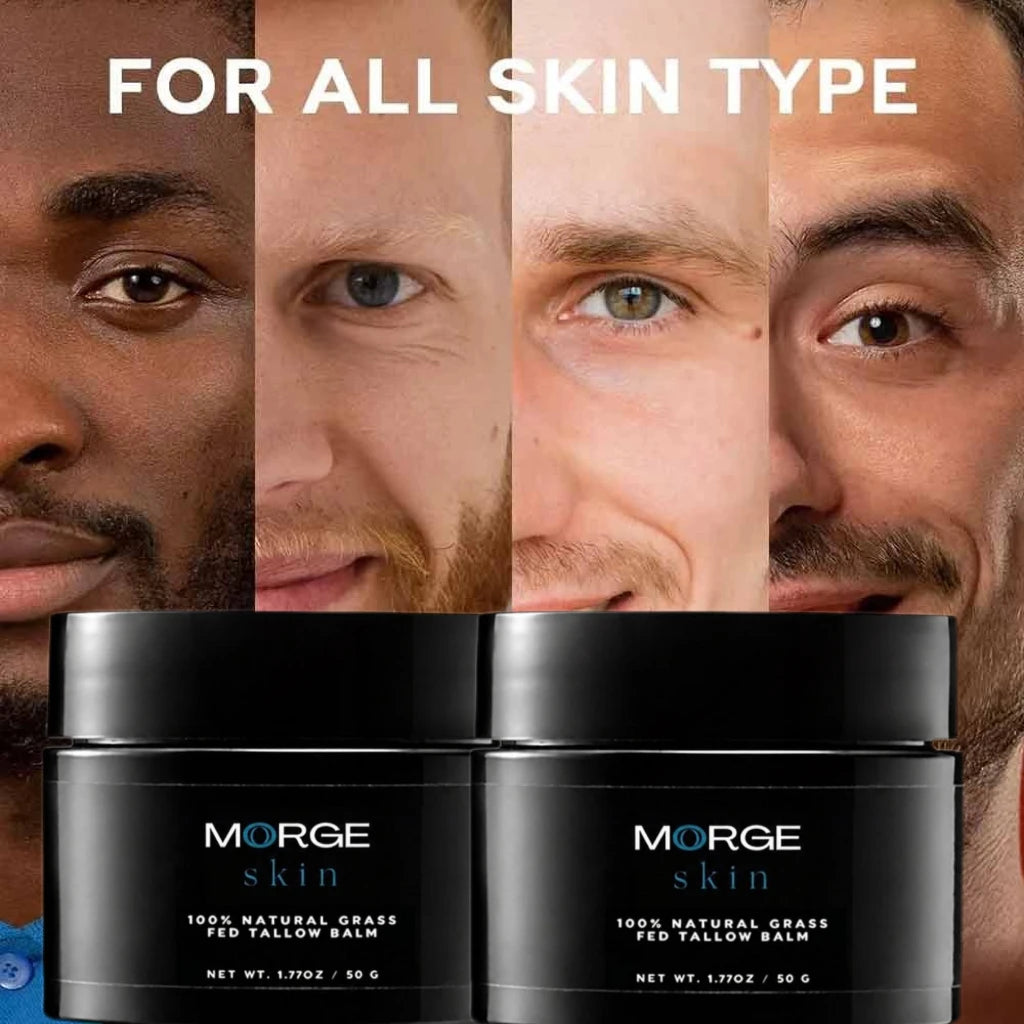50g Original Forge Wrinkle Fine Lines Defense Tallow Balm Men's Morge Skin Brand 100% Natural Grass Fed Tallow Blam Moisturizer Vue