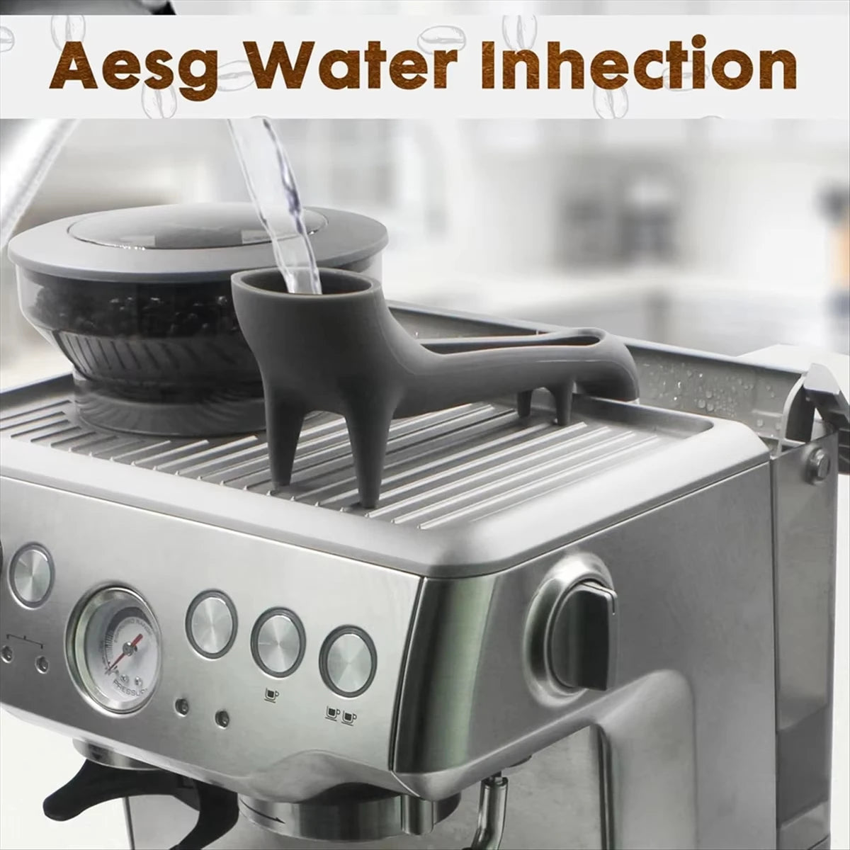Espresso Machine Water Tank Funnel Coffee Machine Funnel & Quick Access Water Funnel for Breville Espresso Machine Vue