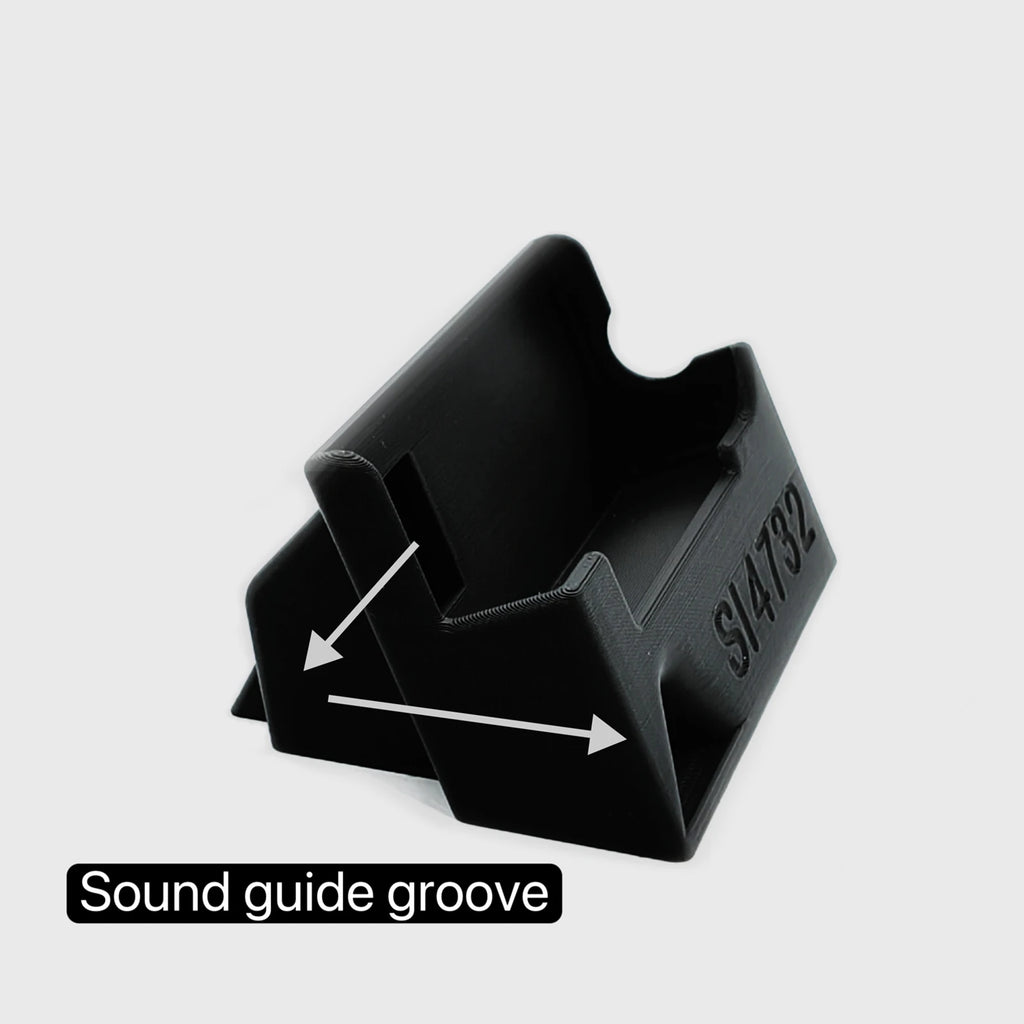 ATS MINI SI4732 DSP Radio Case & Universal Bracket 3D Print Radio Receiver Stand Vue