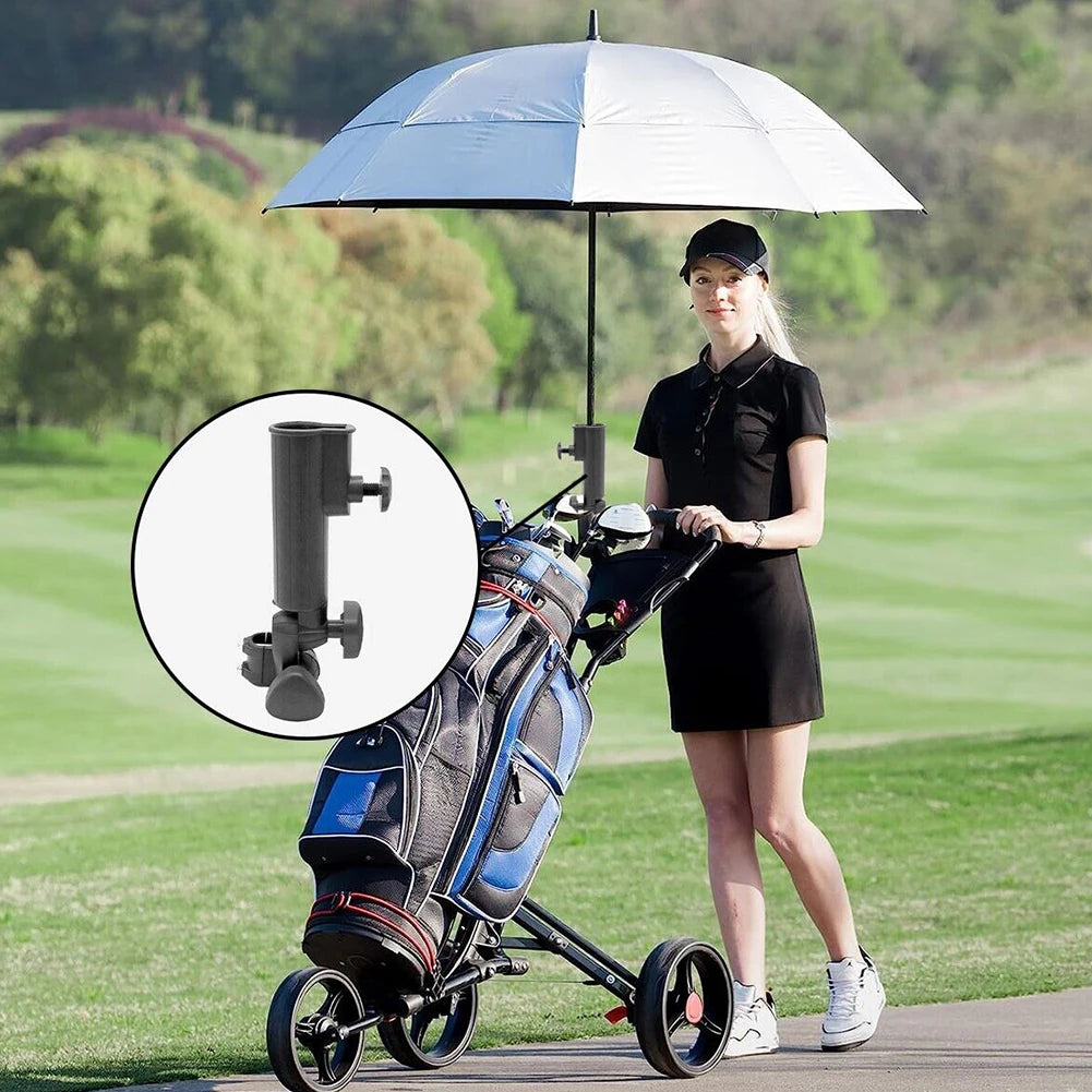 Adjustable Umbrella Holder for Golf Cart & Wheelchair Umbrella Cart Mount Vue