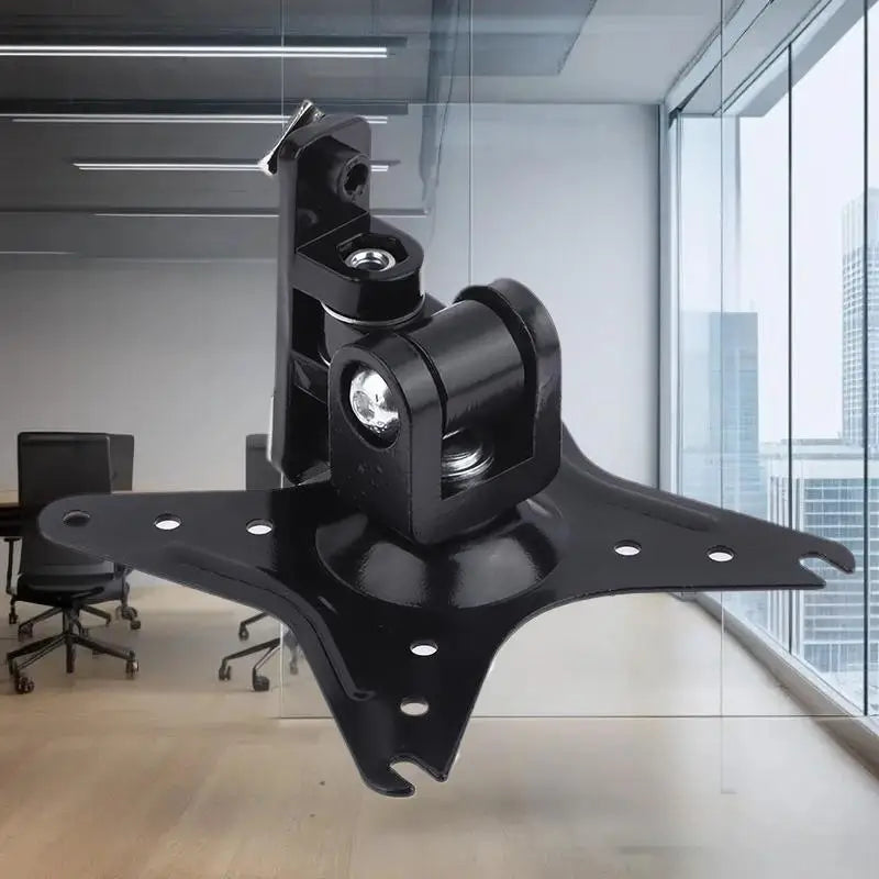 Wall Mount Monitor Bracket Button Box VESA 2 Axis Adjustable Mounting