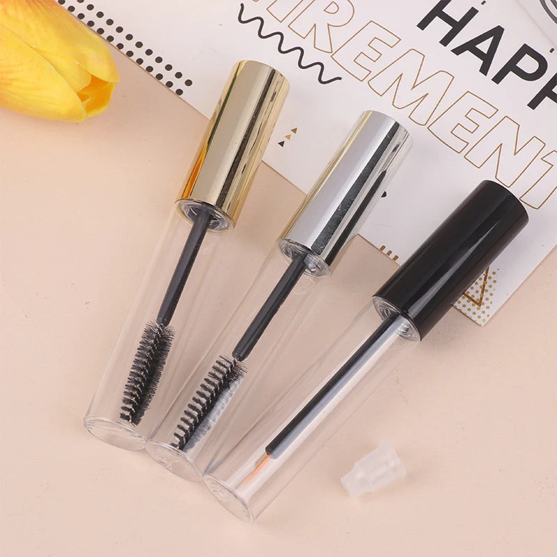 10ml Refillable Empty Mascara Bottle Eyelash Vial Liquid Container Tube For DIY Mascara Makeup Tool Accessory Vue