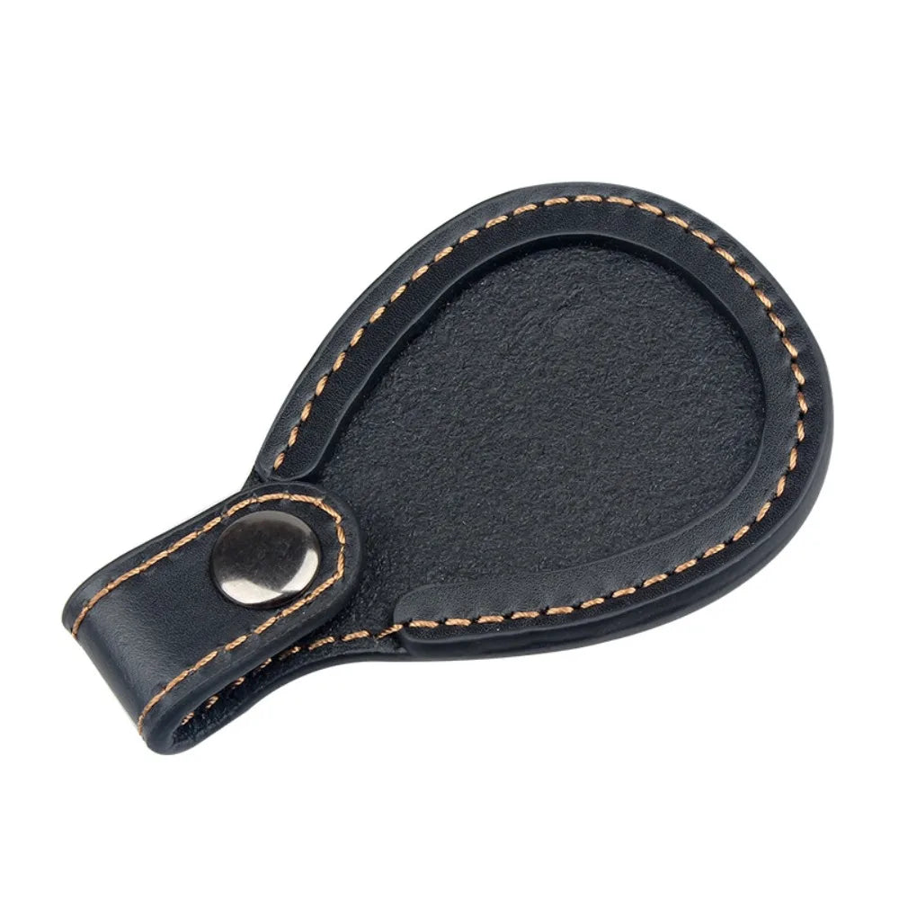 Outdoor Field Tactical Shooting Gun Pad Leather Gun Toe Shotgun Rest Foot Pad Cowhide Stock Vue