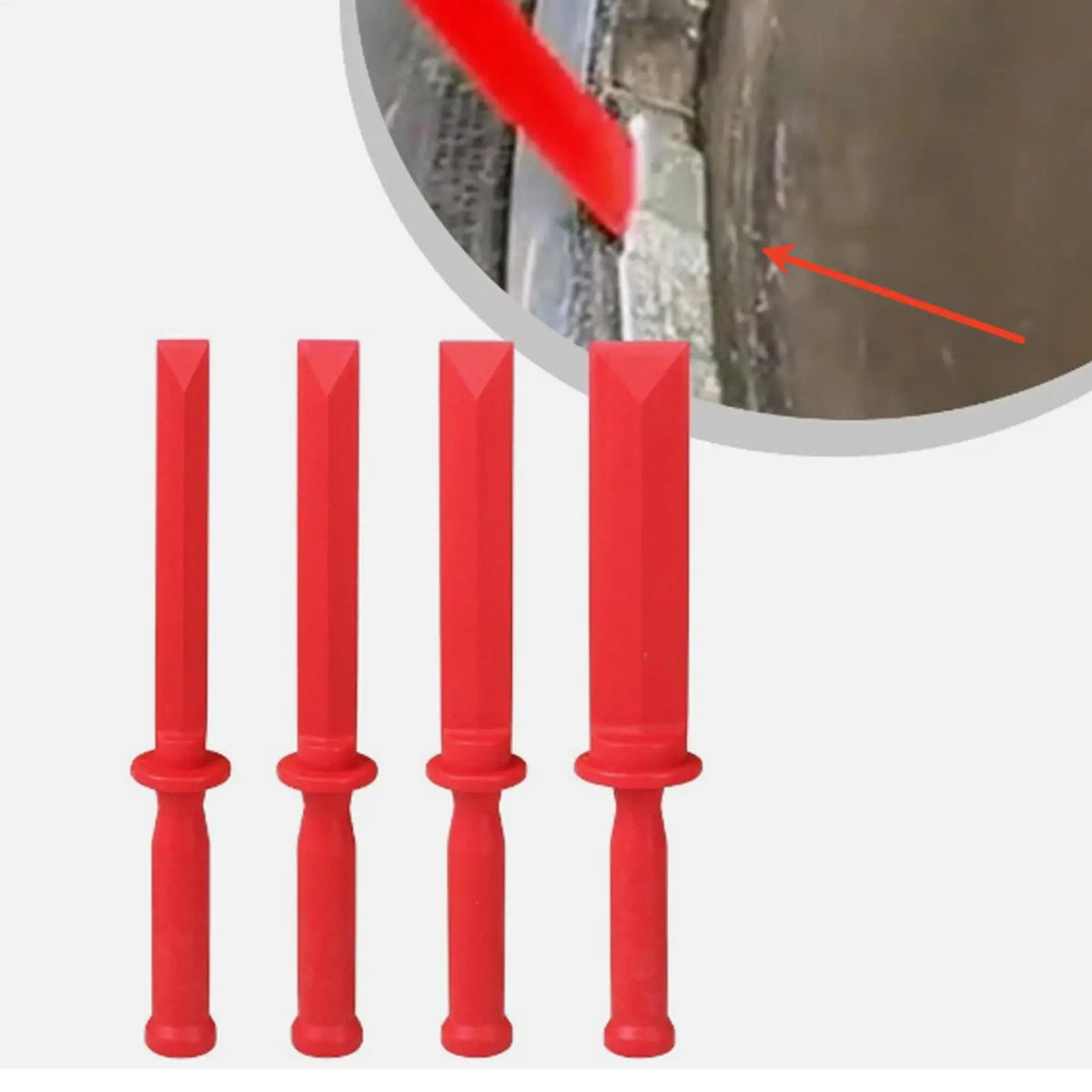 Tire Adhesive Remover Tool Wheel Weight Removal Tool Rim Adhesive Cleaning Chisel Scraper Set for Commercial Home Garage Vue