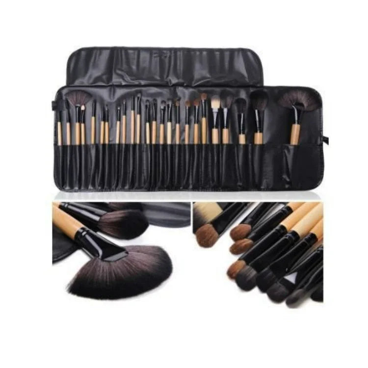 24 pcs Makeup Brush Sets Professional Cosmetics Brushes Eyebrow Powder Foundation Shadows Pinceaux Make Up Tools Vue