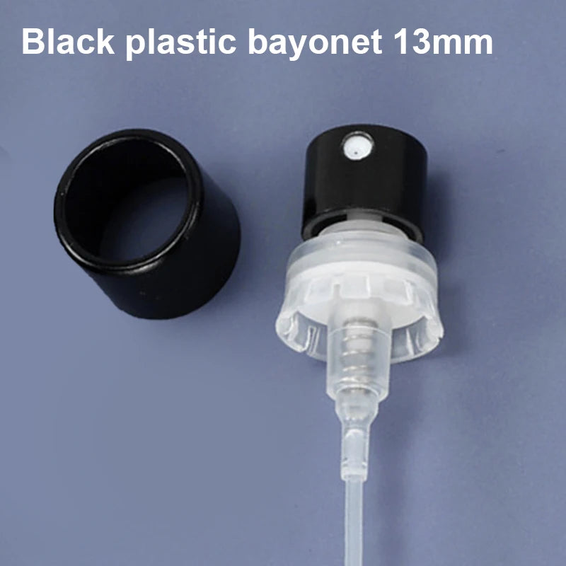 13mm 15mm 18mm Fine Mist Sprayer Nozzle Bayonet Type Spray Pump for 15mm Aluminum Bottle Replacement Bottle Cap Accessories Vue A4