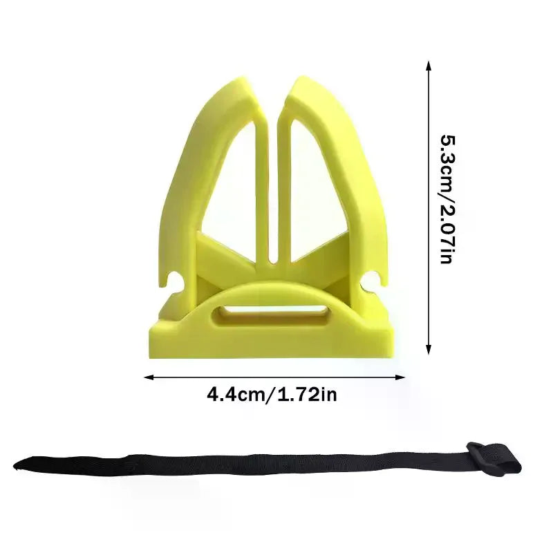 Angling Rod Binding Clip Fishing Pole Holder Fastener Lightweight for Easy Carry and Setup Vue