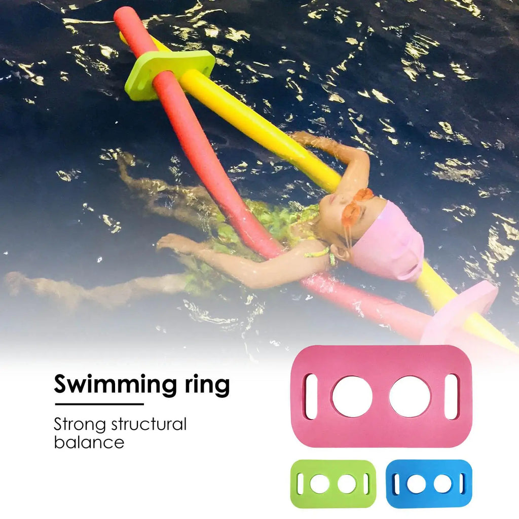 3pc Pool Noodle Connector Non-Slip EVA Swimming Float Joint Safety Training Aid for Kids, Durable Water Connector for Lake River Vue