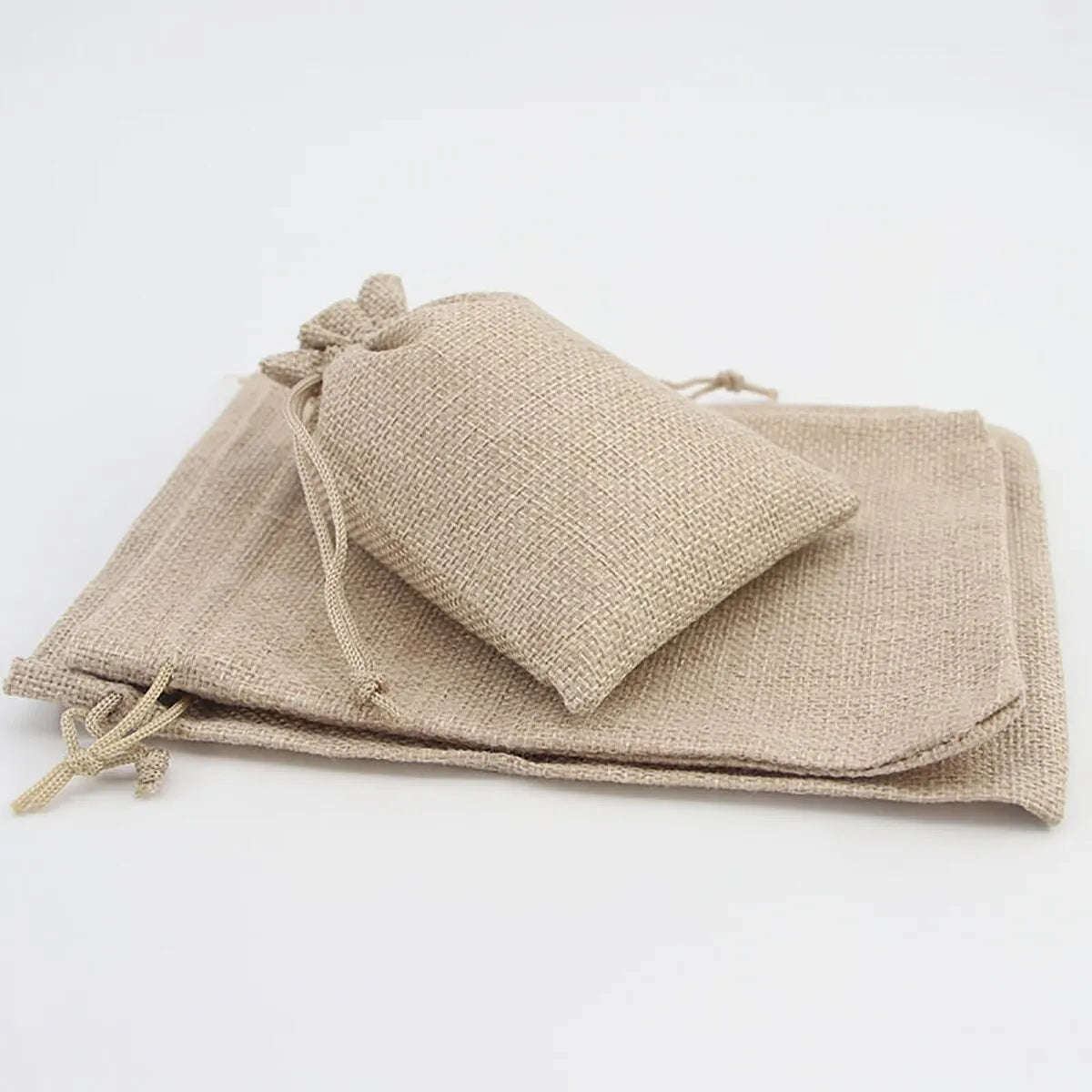 15/20/50PCS Cotton and Hemp Bundle Pocket Gift Bag for Children's Day Gift Packaging Bag DIY Candy Wedding Product Packaging Vue