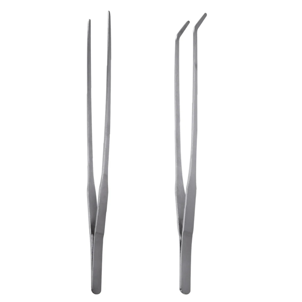 10.5" Stainless Steel Aquarium Tweezers – Straight & Curved Aquarium Tweezers Vue