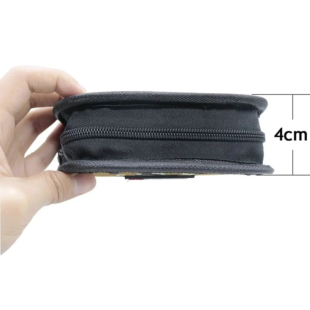 Outdoor Metal Lures Spoon Baits Tackle Box Storage Case Fishing Accessories Lures Bag Vue