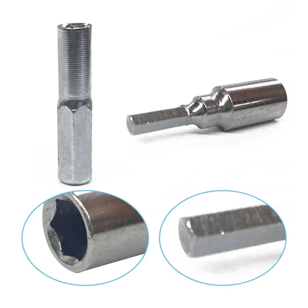 Hex Bit Adapter 4mm to 6.35mm Screwdriver Converter Set Screwdriver Bit Adapter Vue