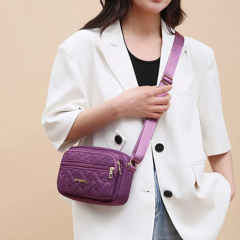 Neutral Backpack Men Women Cross-body Bag Lightweight Casual Shoulder