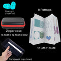 New 3D Printing Pen Drawing Book Reusable Colorful 40 8 Patterns Thick Paper Clear Plate Painting Template for 3D Pen Kid Gifts Vue 8 patterns and Case
