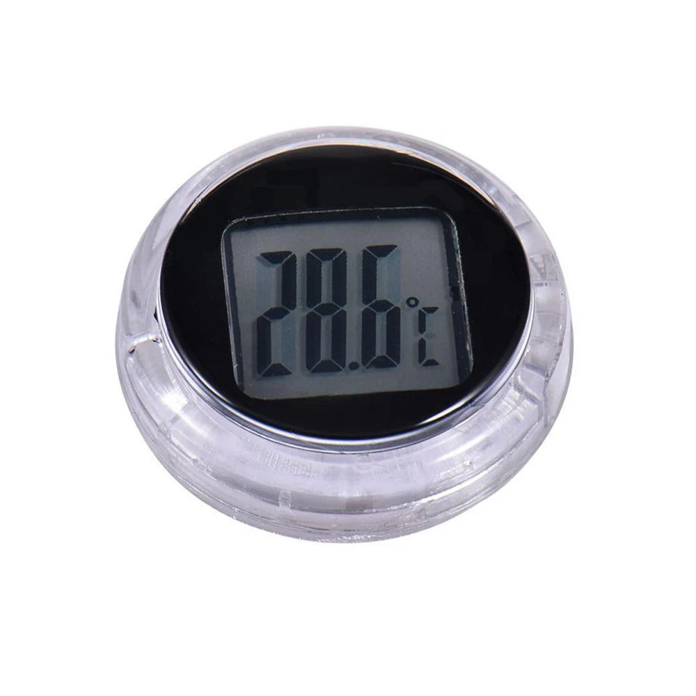 Mini Thermometer Waterproof Stick-On Digital Display -20~ 70°C Transparent ABS Shell Temeperature Meter Vue