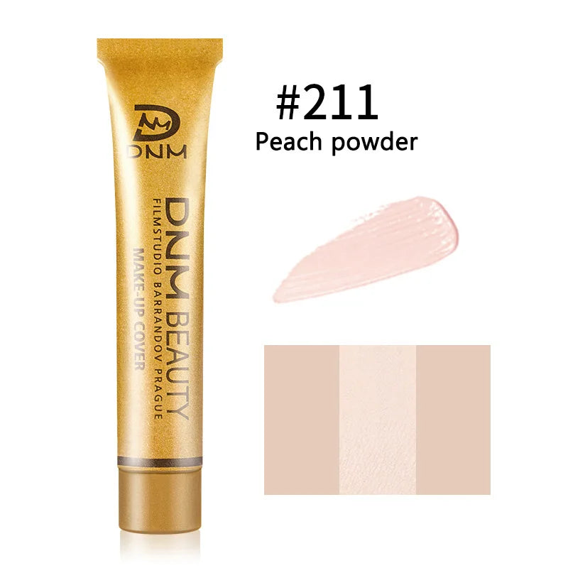 Full Skin Concealer Foundation Cream Face Professional Blemish Cover Dark Spot Tattoo Contour Makeup Liquid Concealer Cosmetic Vue 211