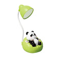 Chargeable Sofa Panda Nightlight Ornament USB-C 360° Adjustable Panda Mobile Phone Bracket Cartoon Children's Sleep Light Vue Green