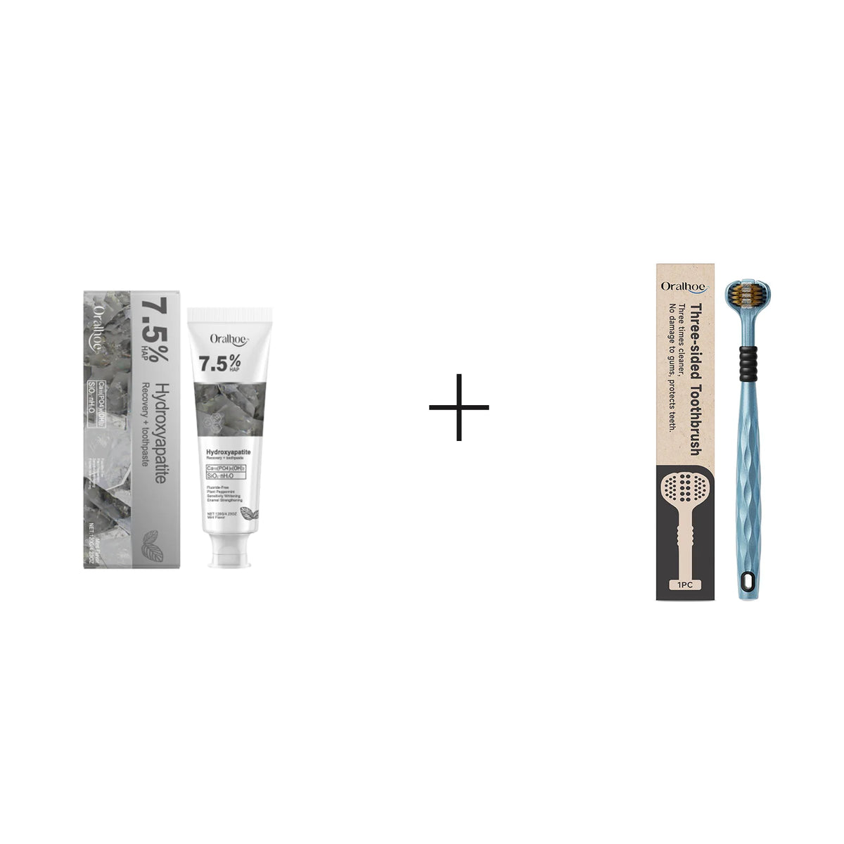 Hydroxyapatite Repair Toothpaste Cleaning Tartar Strengthen Tooth Enamel Breath Refreshing Oral Care Brightening Toothpaste 120g Vue 120g boxed 1pc
