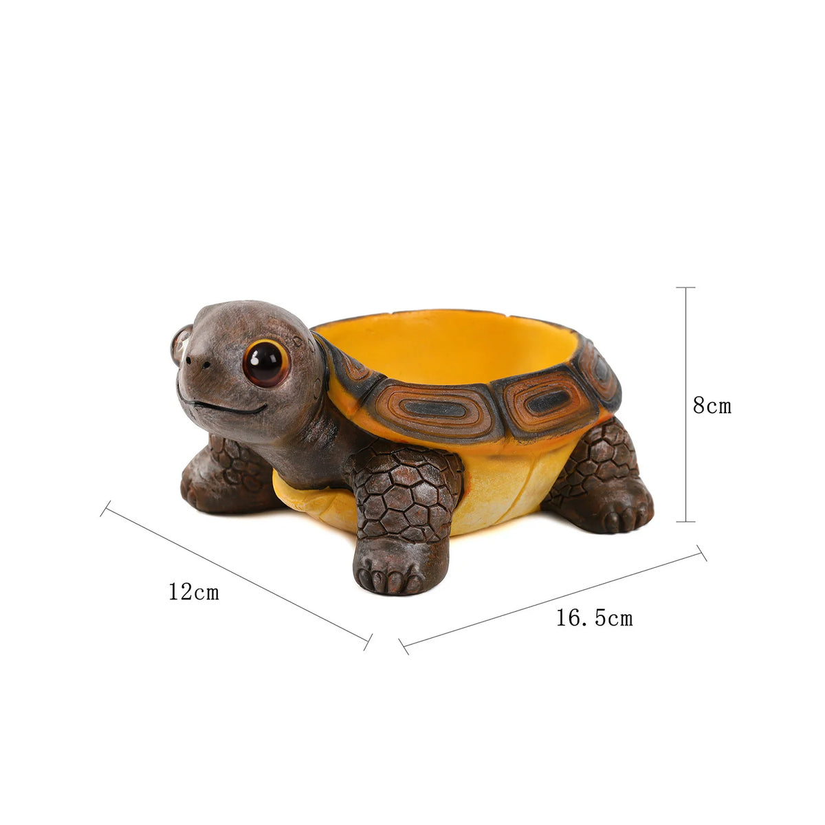 Turtle Succulent Planter Cute Animal Mini Plant Pot For Office Desk Table Living Room Balcony Home Display Gift For Women Teens Vue A4