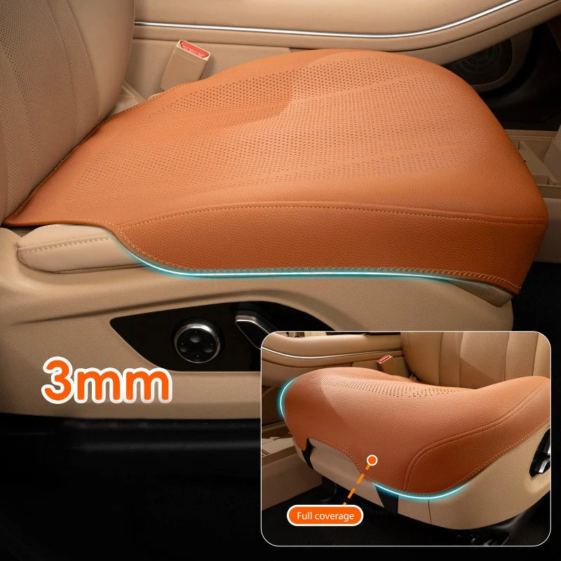 Ultrathin Front Seat Car Seat Cushion For Volkswagen VW Golf 7 MK7 Golf 8 Mk8 Tiguan MK2 Polo Full Surround Cover Accessories Vue