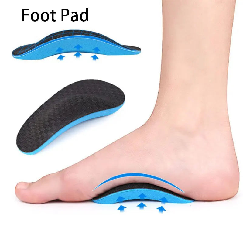 1 Pair Insole Orthotic Professional Arch Support Insole Flat Foot Flatfoot Corrector Vue