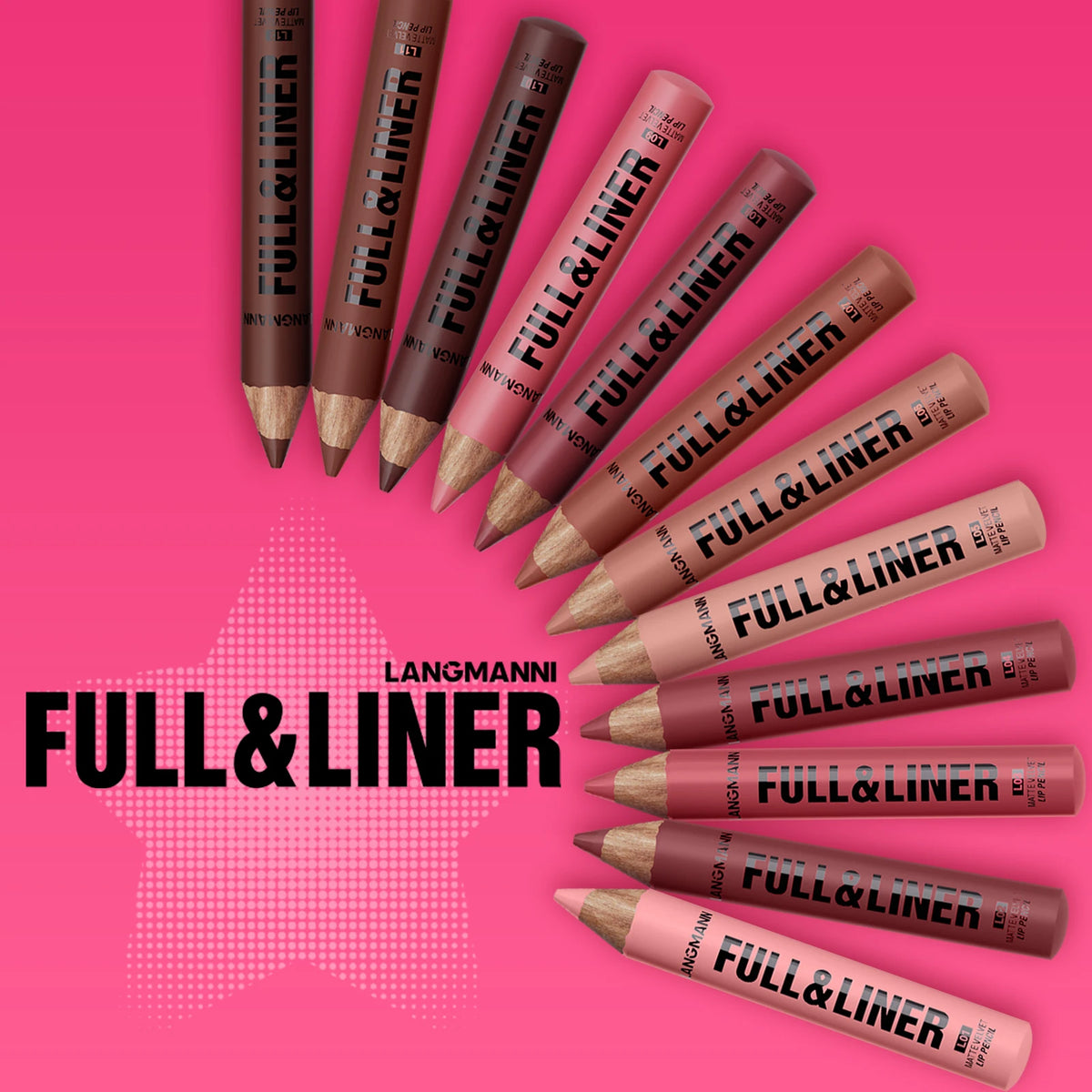 12 Colors Wooden Matte Lip Liner Pencil Nude Brown Matte Long-lasting Waterproof Lip Contour Makeup Vue