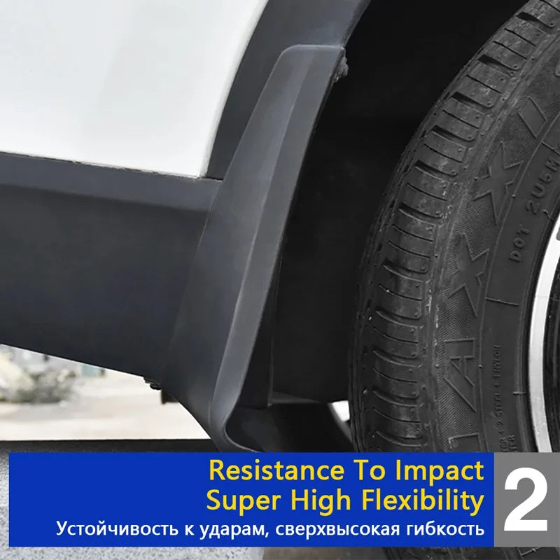 4PCS For Toyota Corolla 2026 Accessories Wheel Anti-splash Fender Mud Flap Guard Front Rear Mudguard Mudflaps Tools Accessories Vue