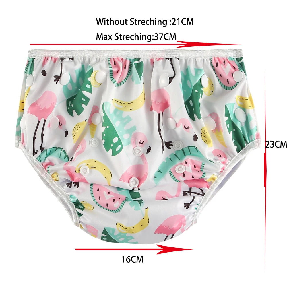 Kids Reusable Swim Diaper Adjustable Waterproof Ages 6–12 Kids Swim Diaper Vue