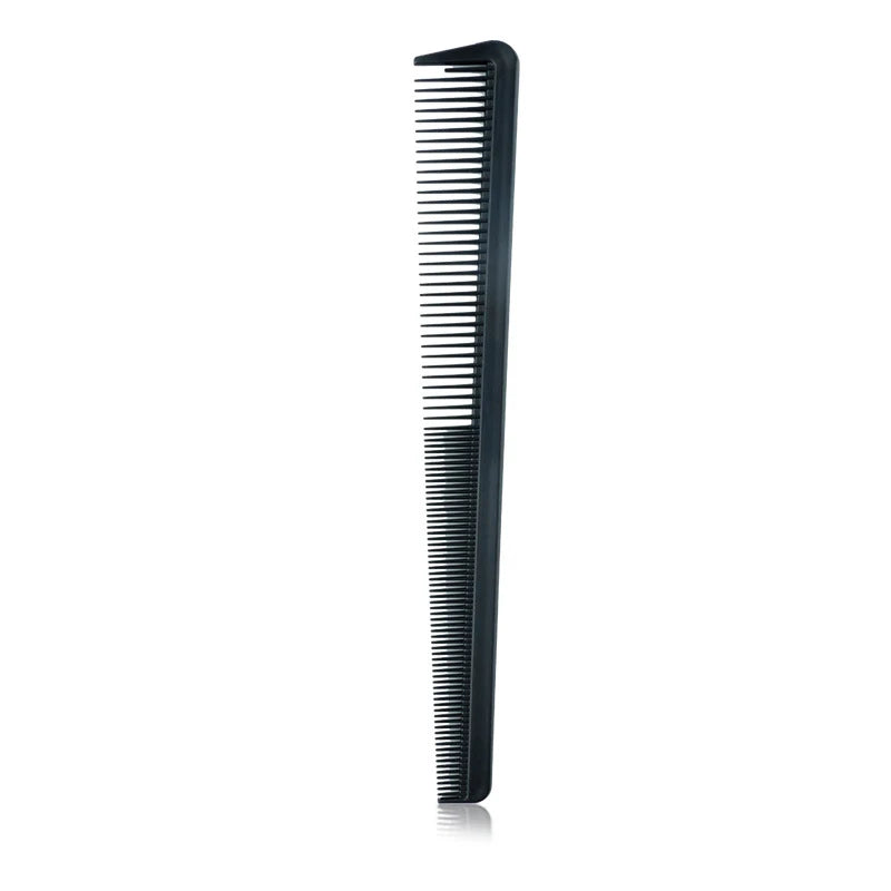 Barber Professional Hair Cutting Comb Salon Sideburn Styling Hairdressing Tool Accessory Vue Black