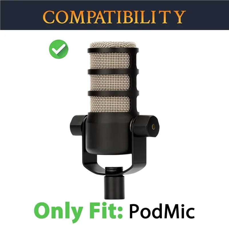 Hot-4Pcs Microphones Filter For Rode Podmic Cardioid Dynamic Broadcast, Protective Mic Cover Windscreen Foam Vue