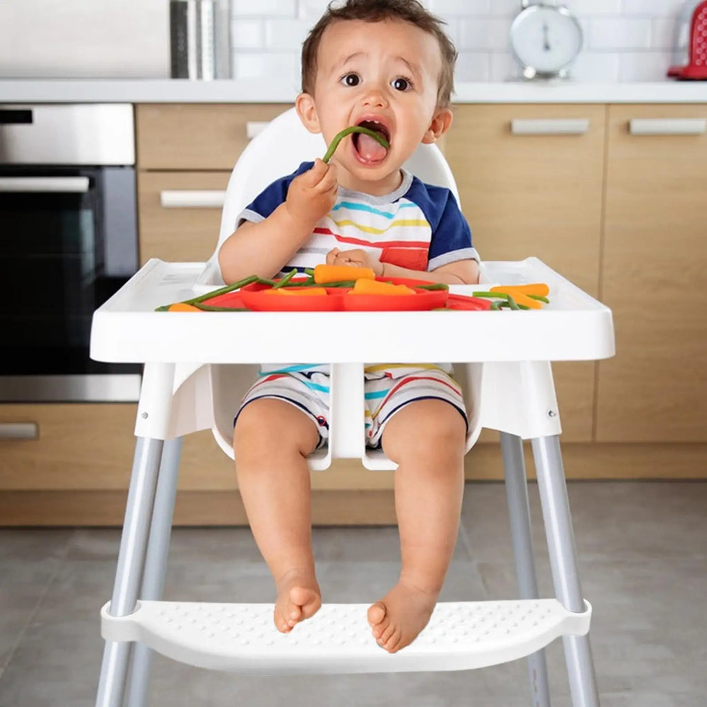 Adjustable High Chair Foot Rest Non Slip Cushion Under Desk Footrest for Toddler Baby Eating at Home Office Chair Accessories Vue
