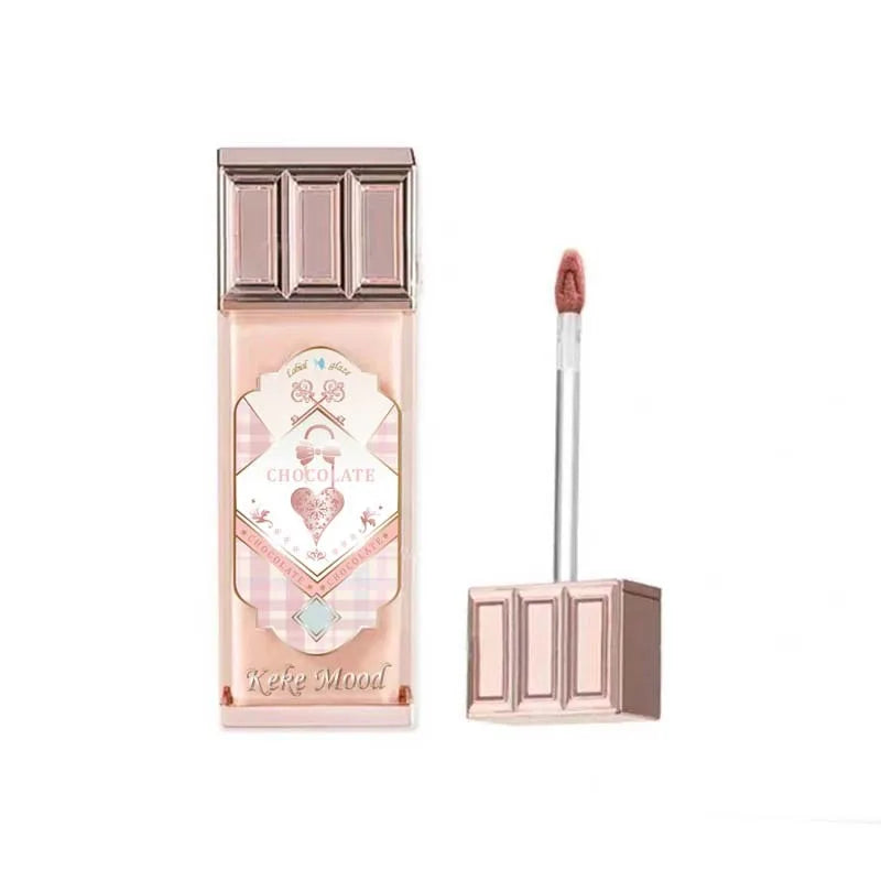 New Chocolate Store Cloud Lip Lacquer Velvet Matte Finish Red Lips Vue