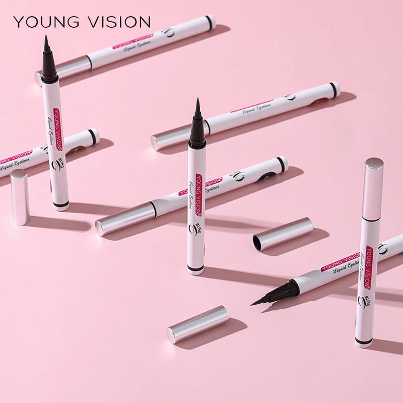 YOUNG VISION 5color waterproof color eyeliner pen, sponge head, eyeliner liquid, quick drying, 5 colors optional Vue