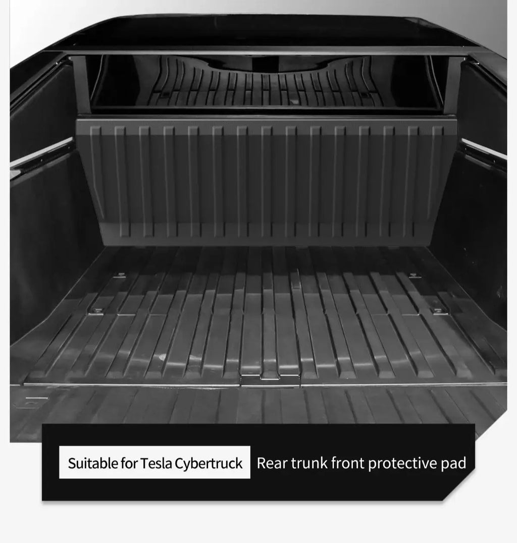 Smabee for Tesla Cybertruck 2024 Trunk Liner Cargo Rear Trunk Front Protective Pad Car Pickup Truck Accessories Vue