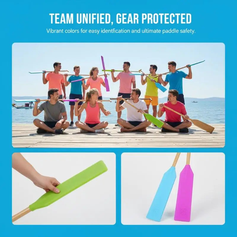 Dragon Boat Paddle Tip Protector Convenient Replacement Edge Guards
