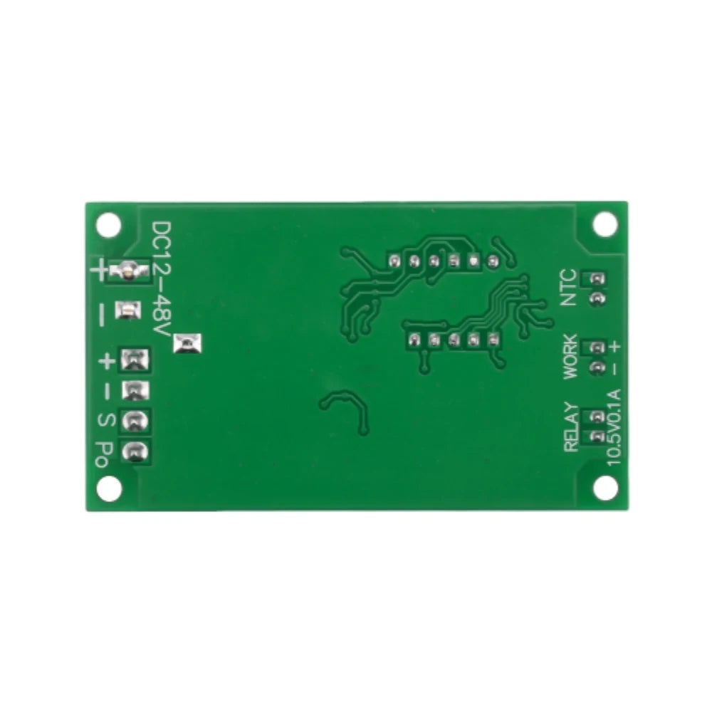DC11-55V Digital Display 4-Wire PWM Fan Temperature Control Speed Controller 10V Control Signal Speed Control Support EC EBM Fan Vue