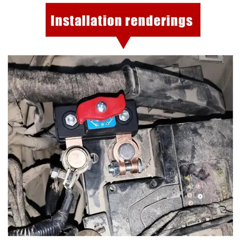 Automatic Car Battery Cut Off Switch Circuit Breaker AntiLeakage Power Management Solution for Vehicle Safe Lockdown Vue