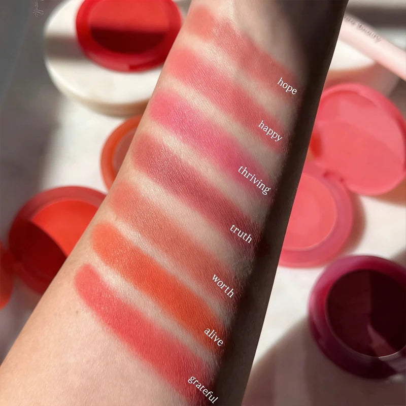 Fashion Rare Beauty Oft Pinch Liquid Blush Silky Lasting Sweat- and Humidity-resistant Cream-to-powder Rouge Women's Face Makeup Vue