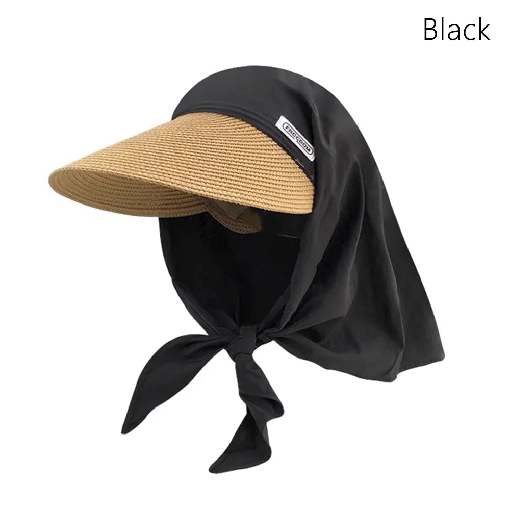 Retro Headscarf Hat Quick Drying Sweet Loli Peaked Cap Foldable