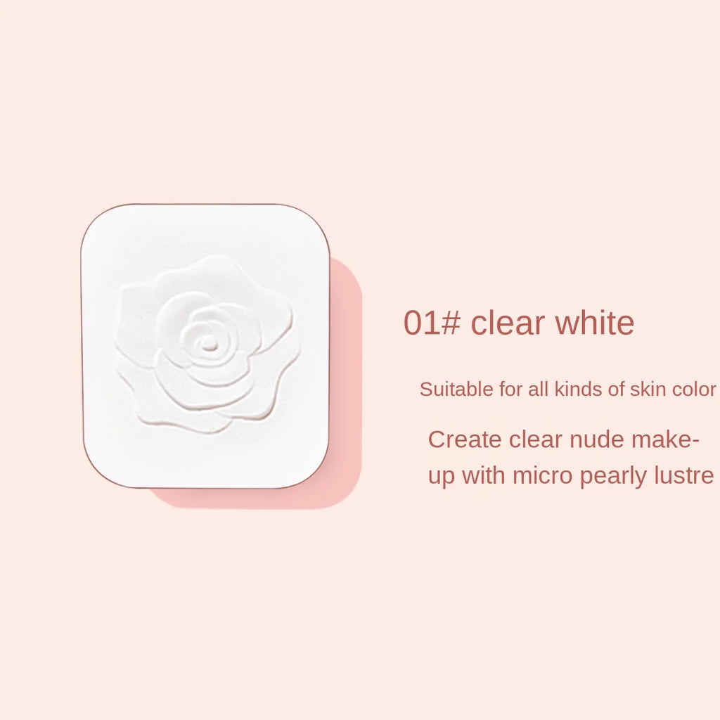 Camellia Face Base Pressed Powder Makeup Matte Shimmer Fix Palette Concealer Contour Nude Compact Cosmetics With Puff Vue 1