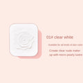 Camellia Face Base Pressed Powder Makeup Matte Shimmer Fix Palette Concealer Contour Nude Compact Cosmetics With Puff Vue 1