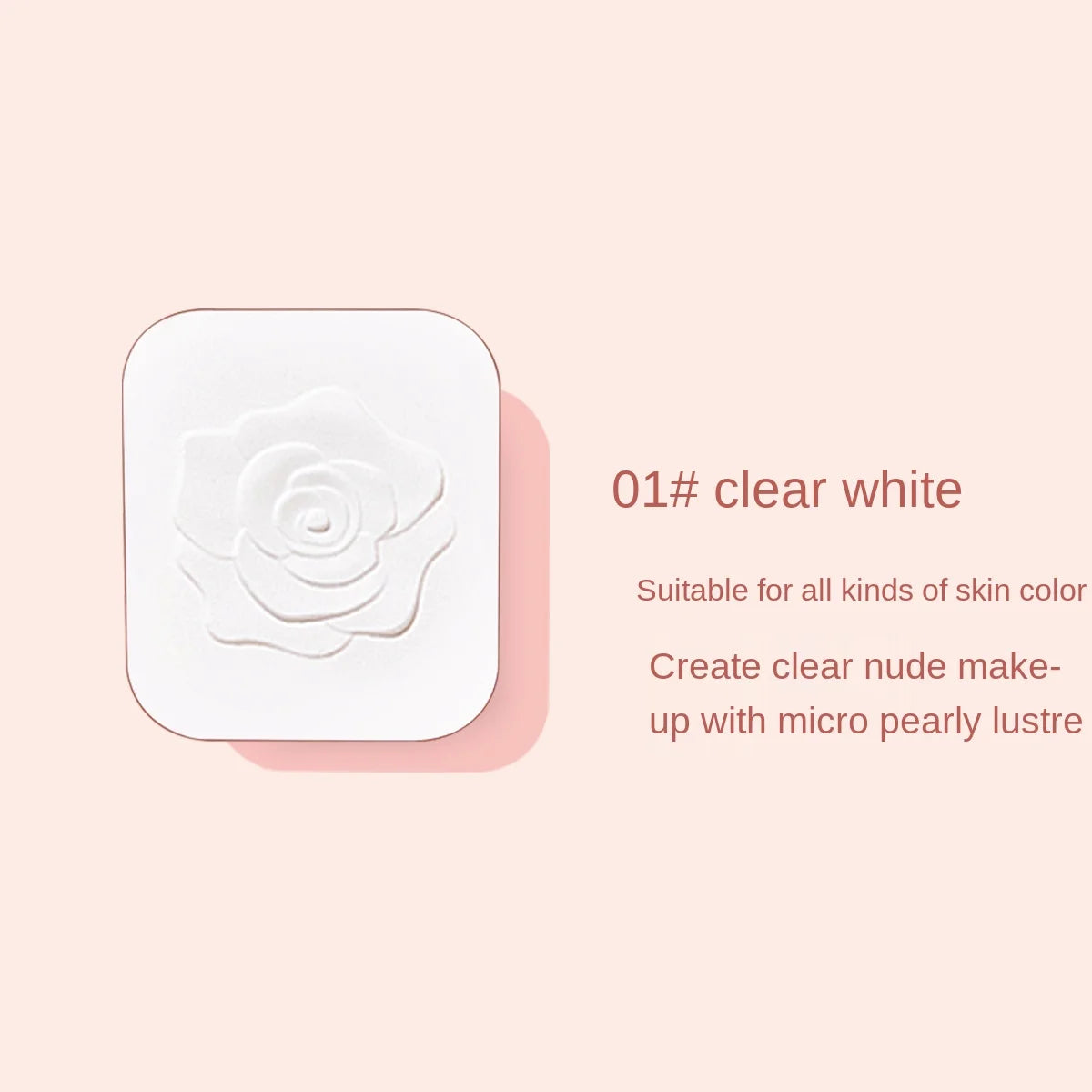 Camellia Face Base Pressed Powder Makeup Matte Shimmer Fix Palette Concealer Contour Nude Compact Cosmetics With Puff Vue 1