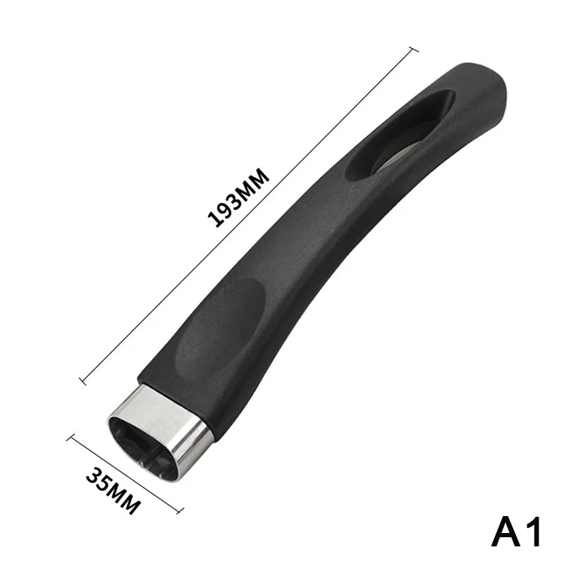 1Pc Bakelite Pan Pot Handle Anti Scalding Pan Universal Replacement Removable Bakelite Grip For Frying Pan Kitchen Accessories Vue A1