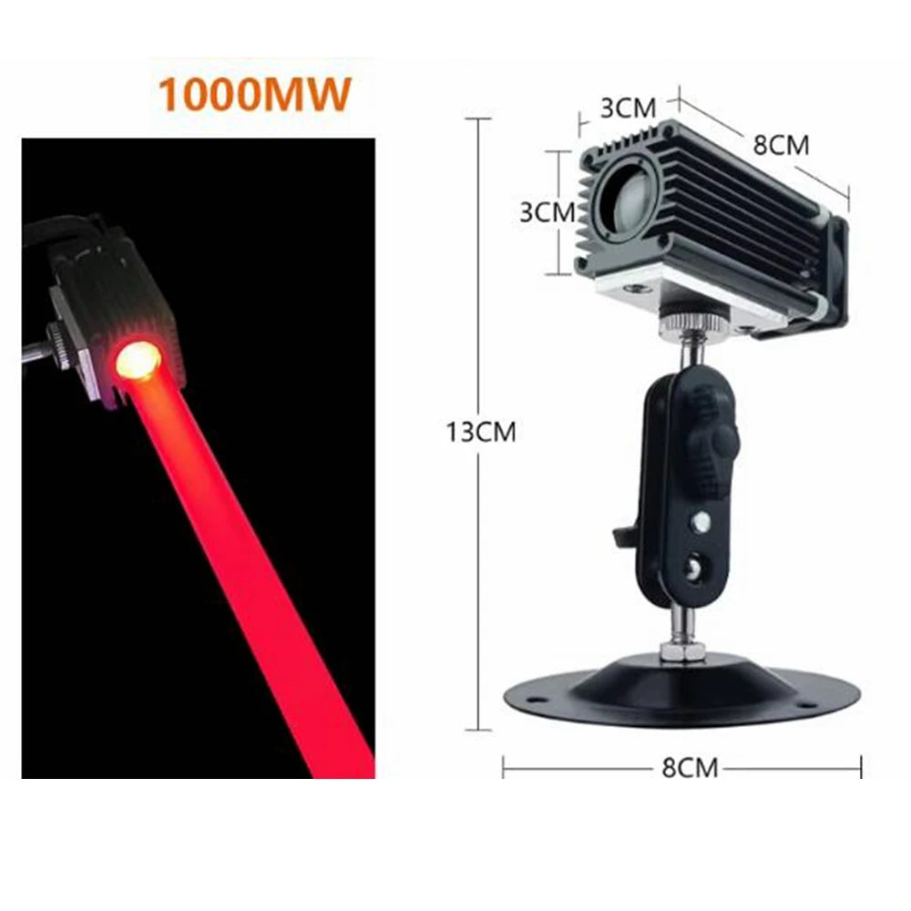 Red Green Blue coarse light 200mw/1W LED Light Vue
