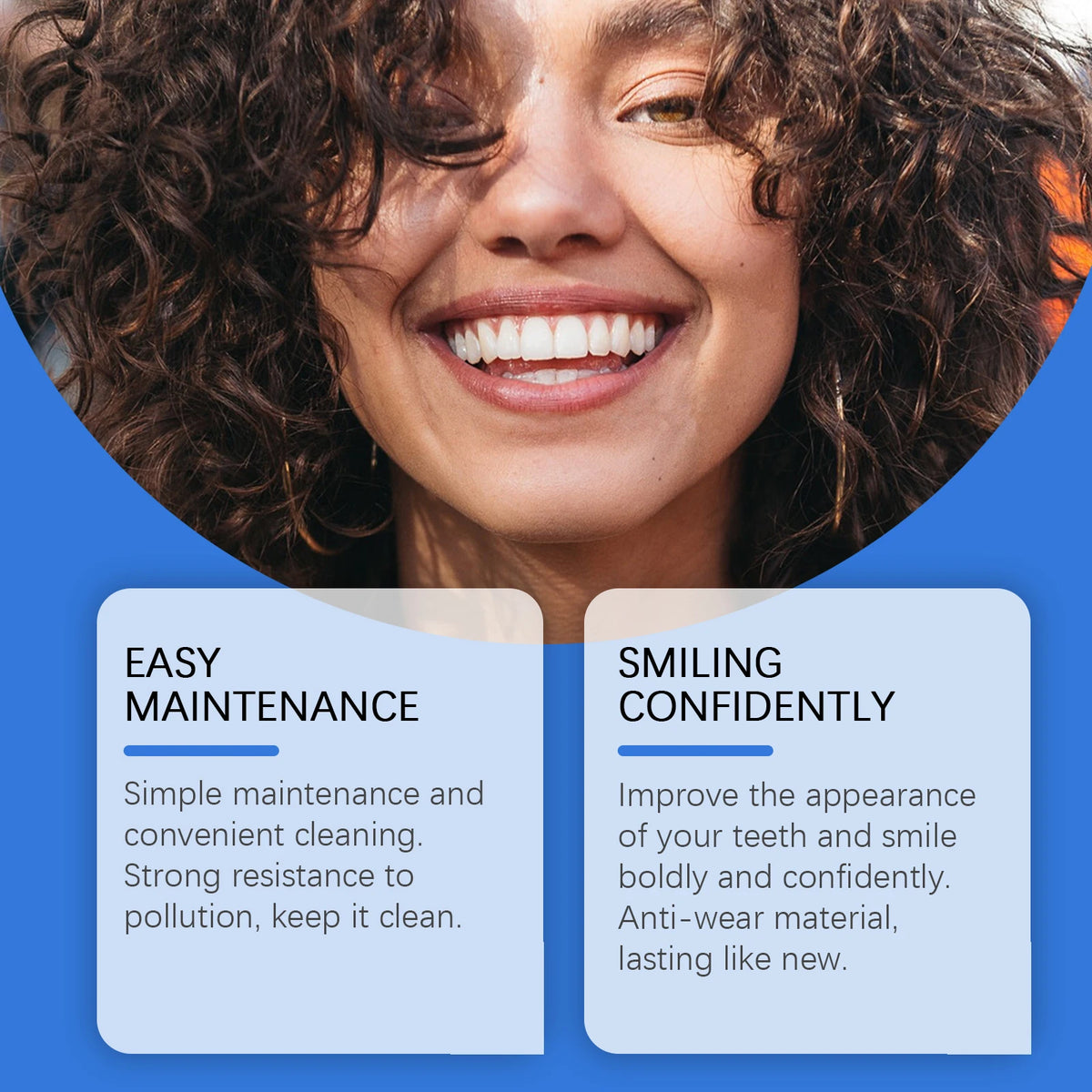 Silicone Denture Set Temporary Orthodontic Simulation Dental Braces Retainer Fake Tooth Straightener Alignment Oral Hygiene Care Vue