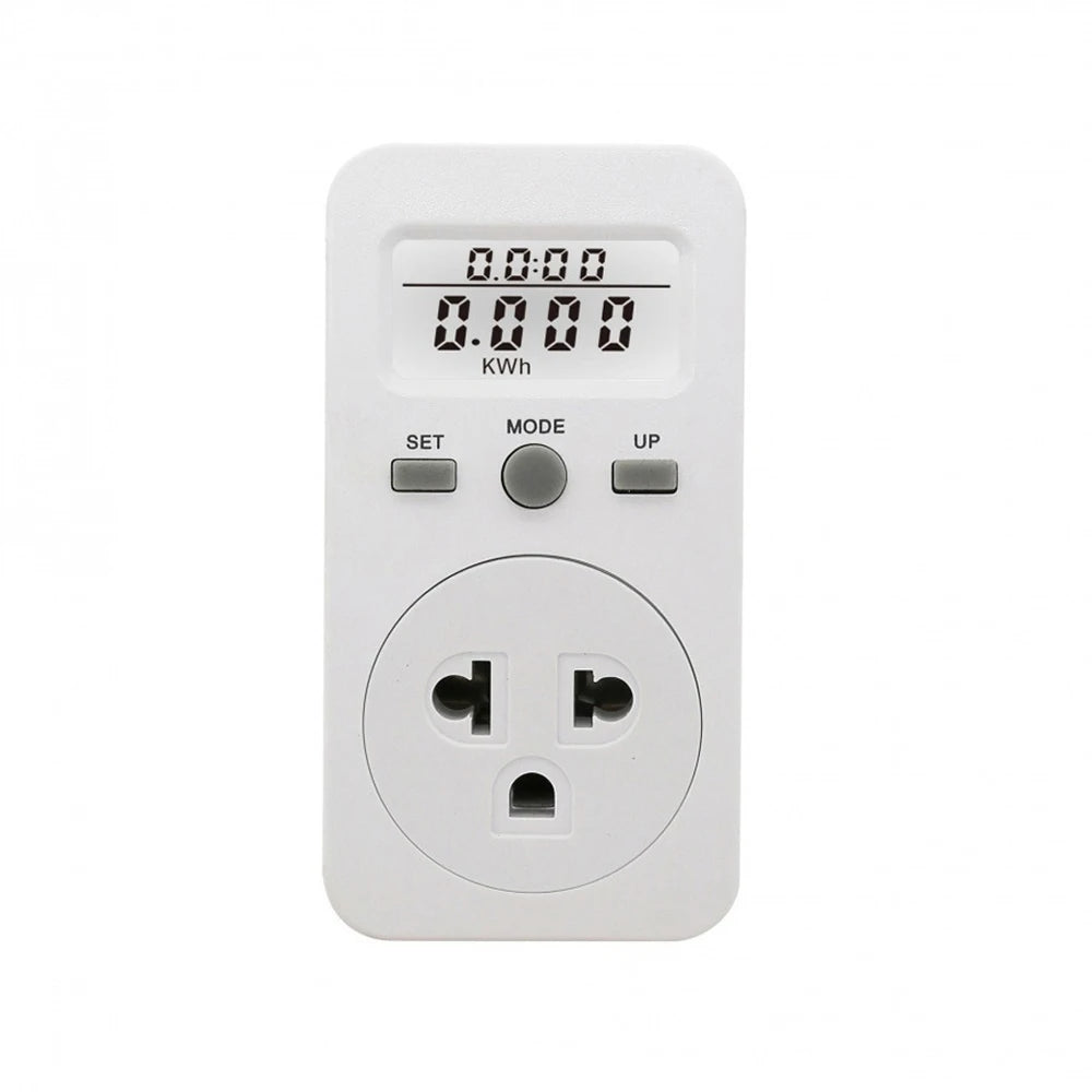 Power Meter Socket Smart Energy Monitor Billing Socket 120/220V 50/60Hz 1800W/2200W Max Load Electric Power Consumption Analyzer Vue Default Title